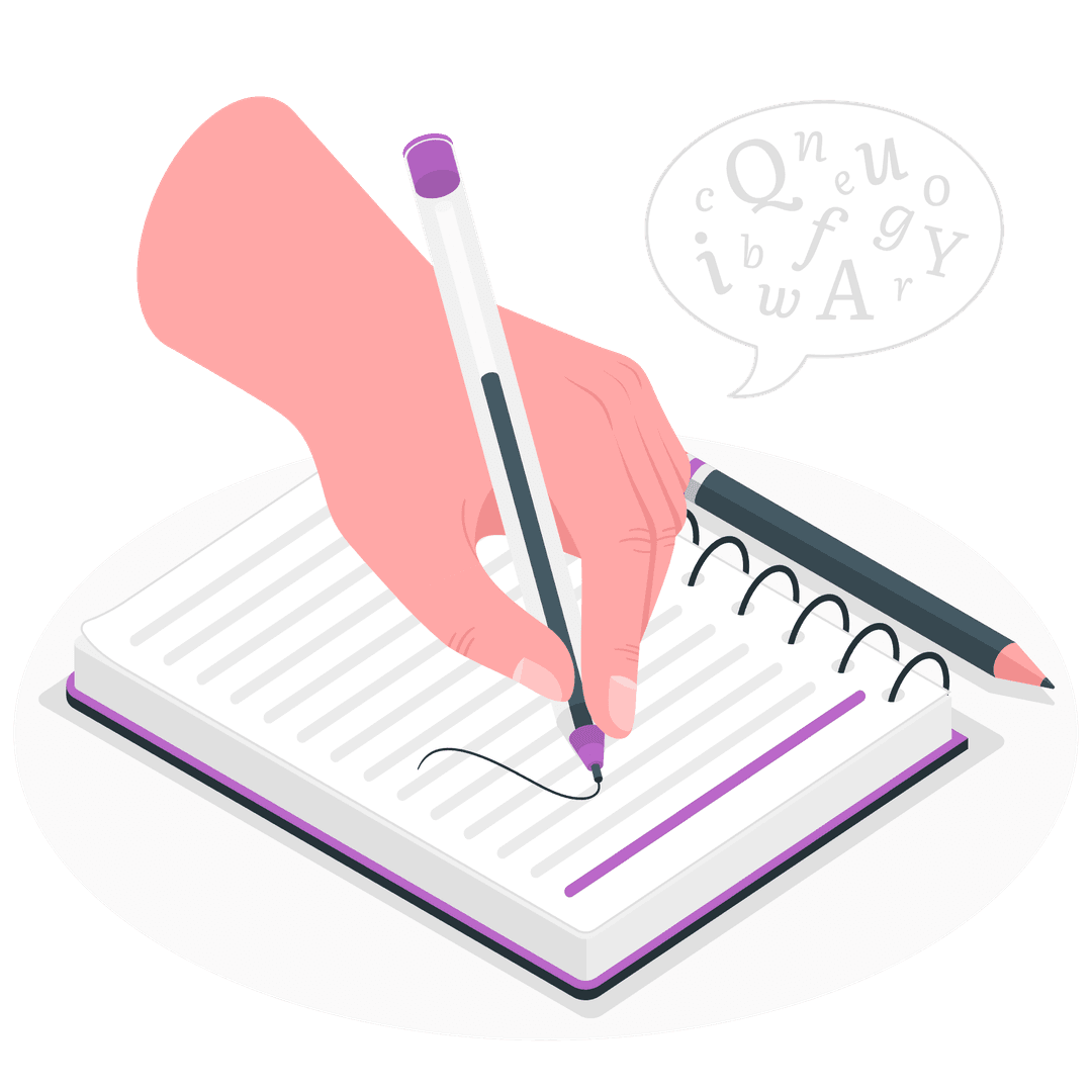 Creative Writing Illustration